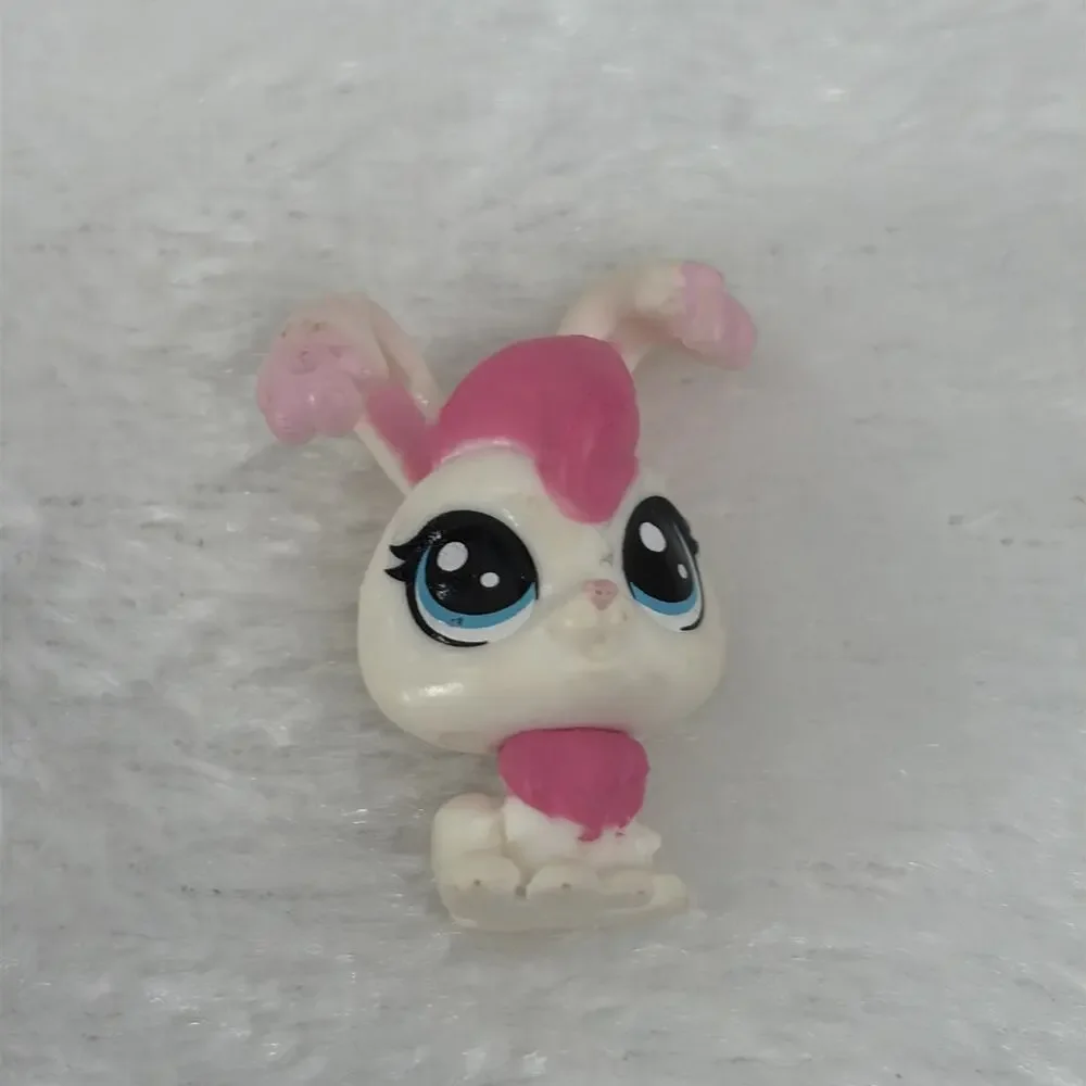 Littlest Pet Shop Clear Portable Globe, Axolotl #80, Gecko #11, Jan Bunnyton LPS